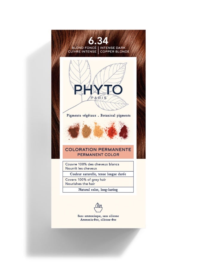 Phyto Hair Color 6.34 Dark Copper Blonde - Image 1